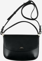 APC A. P. C. bőr táska fekete - fekete Univerzális méret - answear - 234 990 Ft