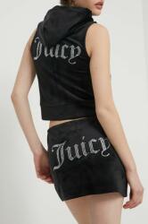Juicy Couture bársony szoknya fekete, mini, ceruza fazonú - fekete XS - answear - 20 990 Ft