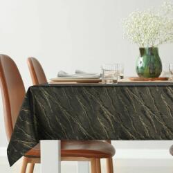 Eurofirany Suzana márvány mintás asztalterítő Fekete 140x180 cm
