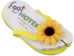 TG Carnetel papuc de plaja Galben cu Floarea soarelui, TG, 8190047, Carton, Hartie, Multicolor (ALX05-5060213010581)