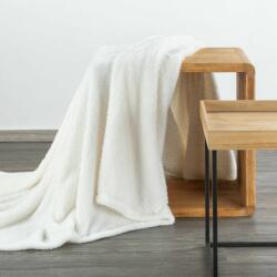 EUROFIRANY Lori puha bolyhos karosszék takaró Fehér 70x160 cm - homeandstyle