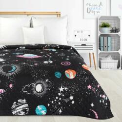 Eurofirany Space ágytakaró gyerekeknek Fekete 170x210 cm