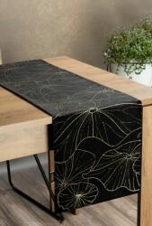 Eurofirany Blink18 bársony asztali futó Fekete 35x180 cm