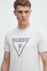 Guess t-shirt QUEENCIE bézs, férfi, nyomott mintás, Z4GI09 J1314 - bézs L