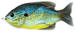 Livetarget Sunfish Walking Bait Blue/Yellow Pumpkinseed 75 Mm 12 G (LT202555) - pecaabc