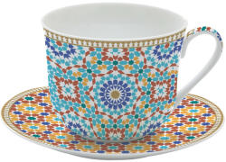 Easy Life Porcelán reggelizőcsésze+alj, 400ml, dobozban, Marrakech, Atmosphere