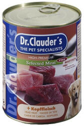 Dr.Clauder's Dr. Clauders Dog Selected Meat Fejhúsos konzerv 800g - kingzoo