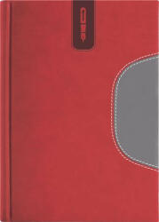 Dayliner Tárgyalási napló, B5, DAYLINER, "Memphis", piros-szürke (DLDTN-MEFB5TN-PS) - iroszer24