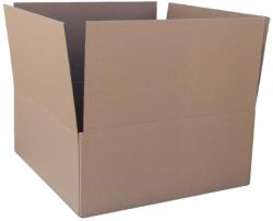  Csomagküldő doboz, hullámkarton, kartondoboz 500x500x200mm (SZID-01768)