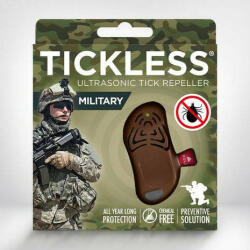 Tickless Military - ultrahangos kullancsriasztó készülék rendvédelmi szervezetek számára (barna)
