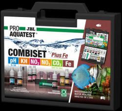 JBL PROAQUATEST COMBISET Plus Fe - teszttáska az édesvízi akváriumok legfontosabb vízértékeihez, vas tesztettel