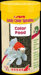 Sera Nature Goldy Color Spirulina - granulátum táplálék aranyhalak számára (250ml)