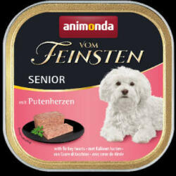 Animonda Vom Feinsten Senior (pulykaszív) alutálkás - Idős kutyák részére (150g)