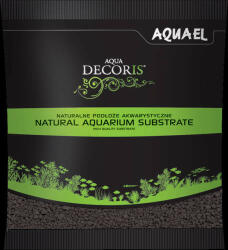 AQUAEL AquaEl Decoris Black - Akvárium dekorkavics (fekete) 2-3mm (1kg)