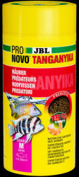 JBL ProNovo Tanganyika Grano "M" - 8-20 cm-es akváriumi alaptápgranulátum ragadozó sügérek számára (1000ml/570g)