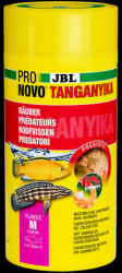JBL ProNovo Tanganyika Flakes "M" - 8-20 cm-es akváriumi alaptáppehely ragadozó sügéreknek (1000ml/170g)