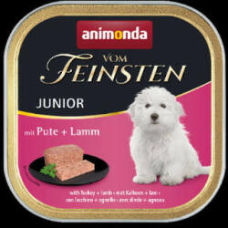 Animonda an. feinst. 150g - Animonda Vom Feinsten Junior (pulyka+bárány) alutálkás - Kölyök kutyák részére (150g)