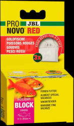 JBL Pronovo Red Holiday - takarmányblokk eledel aranyhalak és fátyolhal részére (3-20cm) 3x1db