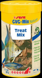 Sera Nature GVG-Mix - lemezes, -daphnia, féreg-mix táplálék díszhalak számára (100ml/22g)