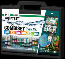 JBL PROAQUATEST COMBISET Plus NH4 - az édesvízi akváriumok legfontosabb vízértékeihez, beleértve az ammónium tesztet