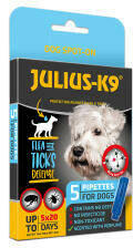 Julius-k9 Petfood Julius K-9 Dog Spot On - Bolha-, kullancs riasztó spot-on kutyák részére (5x1ml)