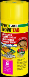 JBL ProNovoTab - Tablettás alapeledel (M-es méret) minden akváriumi hal részére (1-20cm) 250ml/150g