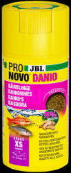 JBL Pronovo Danio Grano XS - Akváriumi granulátum XS méretben minden 3-5 cm-es kis márnához és danióhoz (100ml/48g) CLICK