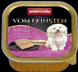 Animonda Vom Feinsten Gourmet (csirke, tojás, sonka) alutálkás - Felnőtt kutyák részére (150g)