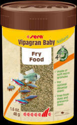 Sera Nature Vipagran Baby (granulátum) - Ivadék táplálék díszhalak számára (100ml/48g)