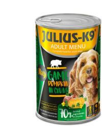 Julius-K9 Julius-K9 konzerv Adult - nedveseledel (vaddal, sütőtökkel) felnőtt kutyák részére (1240g) - aboutpet