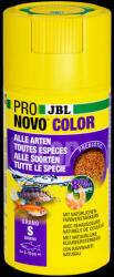 JBL Pronovo Color Grano S - Színes eledelgranulátum az erős színekért minden 8-20 cm-es akváriumi halak részére (100ml) CLICK