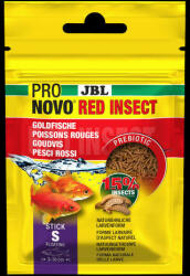 JBL Pronovo Red Insect Stick "S" - S-es méretű főtáprudak rovarcsemegékkel 3-10 cm-es aranyhalakhoz (20ml/10g)