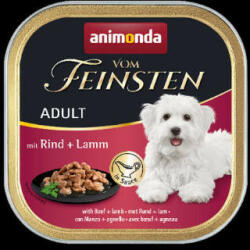Animonda Vom Feinsten (marha, bárány) alutálkás - Felnőtt kutyák részére (150g)