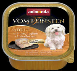 Animonda Vom Feinsten Gourmet (csirke, joghurt, zabliszt) alutálkás - Felnőtt kutyák részére (150g)