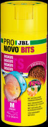 JBL Pronovo Bits Grano M - Akváriumi alaptáp granulátum korongos és egyéb igényes Dél-Amerikai sügér számára 8-20 cm-ig (250ml/120g)