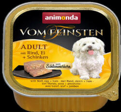 Animonda Vom Feinsten Gourmet (marha, tojás, sonka) alutálkás - Felnőtt kutyák részére (150g)
