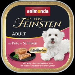 Animonda Vom Feinsten Gourmet (pulyka, sonka) alutálkás - Felnőtt kutyák részére (150g)