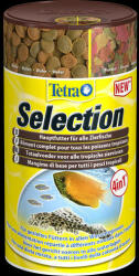 Tetra Selection - négy féle táplálék díszhalak számára (250ml)