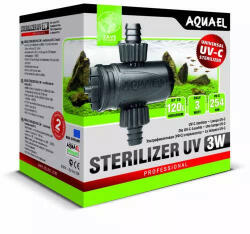 AQUAEL AquaEl Universal Sterilizer UV 3W - kiegészítő felszerelés szűrőkhöz (3W) 9x4, 8x11, 5cm