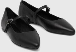Answear Lab bőr balerina cipő fekete - fekete Női 39 - answear - 24 990 Ft