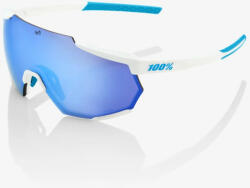 100% RACETRAP Sportszemüveg (movistar team white-hiper blue multilayer mirror lens) (3460000059)