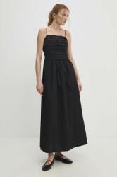 ANSWEAR ruha fekete, maxi, harang alakú - fekete L - answear - 37 990 Ft