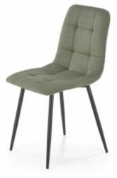  Scaun Bucatarie Si Dining K560 Stofa Olive / Negru