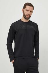 Calvin Klein edzős pulóver fekete, nyomott mintás - fekete XXL - answear - 26 990 Ft