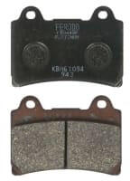 FERODO Placute de frana inferior spate, utilizare: route, material: platinum-P, 75x54x10, 7mm compatibil: YAMAHA FZR, SRX, TDM, TDR, TRX, XV, XVZ 250-1600 1987-2003