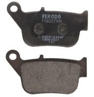 FERODO Placute de frana inferior spate, utilizare: road-small motorcycle scooters, material: argento-AG, 80, 1x44, 5x8, 8mm