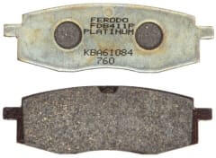 FERODO Placute de frana fata, utilizare: route, material: platinum-P, 91x30x8, 4mm compatibil: YAMAHA TT, YZ 125-600 1985-1999