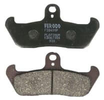 FERODO Placute de frana fata, utilizare: route, material: platinum-P, 100x47x8, 5mm compatibil: MOTO MORINI COGUARO, DART, EXCALIBUR, NEW YORK 50 350 1988-1990