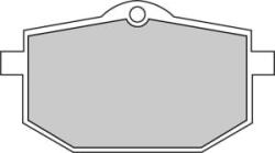FERODO Placute de frana fata, utilizare: route, material: platinum-P, 71, 2x39x9, 8mm