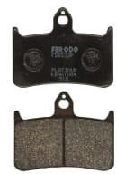 FERODO Placute de frana fata, utilizare: route, material: platinum-P, 68, 1x53, 8x8, 7mm compatibil: HONDA CB, CBR, VFR, VTR 750 900 1000 1988-2007